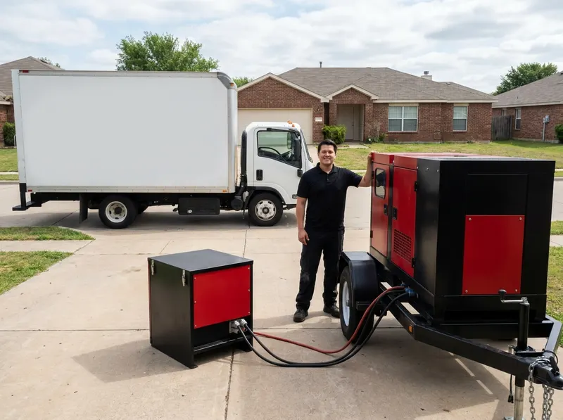 Mobile Generator & Power Distribution in Fort Worth, TX