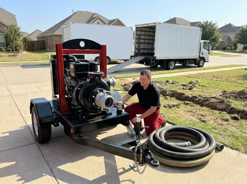 Site Dewatering & Trash Pumps in Fort Worth, TX